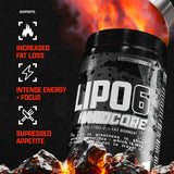 Nutrex Lipo 6 Hardcore For Maximum Fat Burning - 60 Capsules