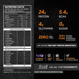 AS-IT-IS Nutrition Raw Whey Protein Concentrate 80% Unflavoured - 500g