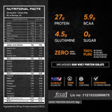 AS-IT-IS Nutrition Raw Whey Protein Isolate 90% -2 kg