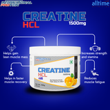 International Protein Creatine HCL 100g - 80 Servings