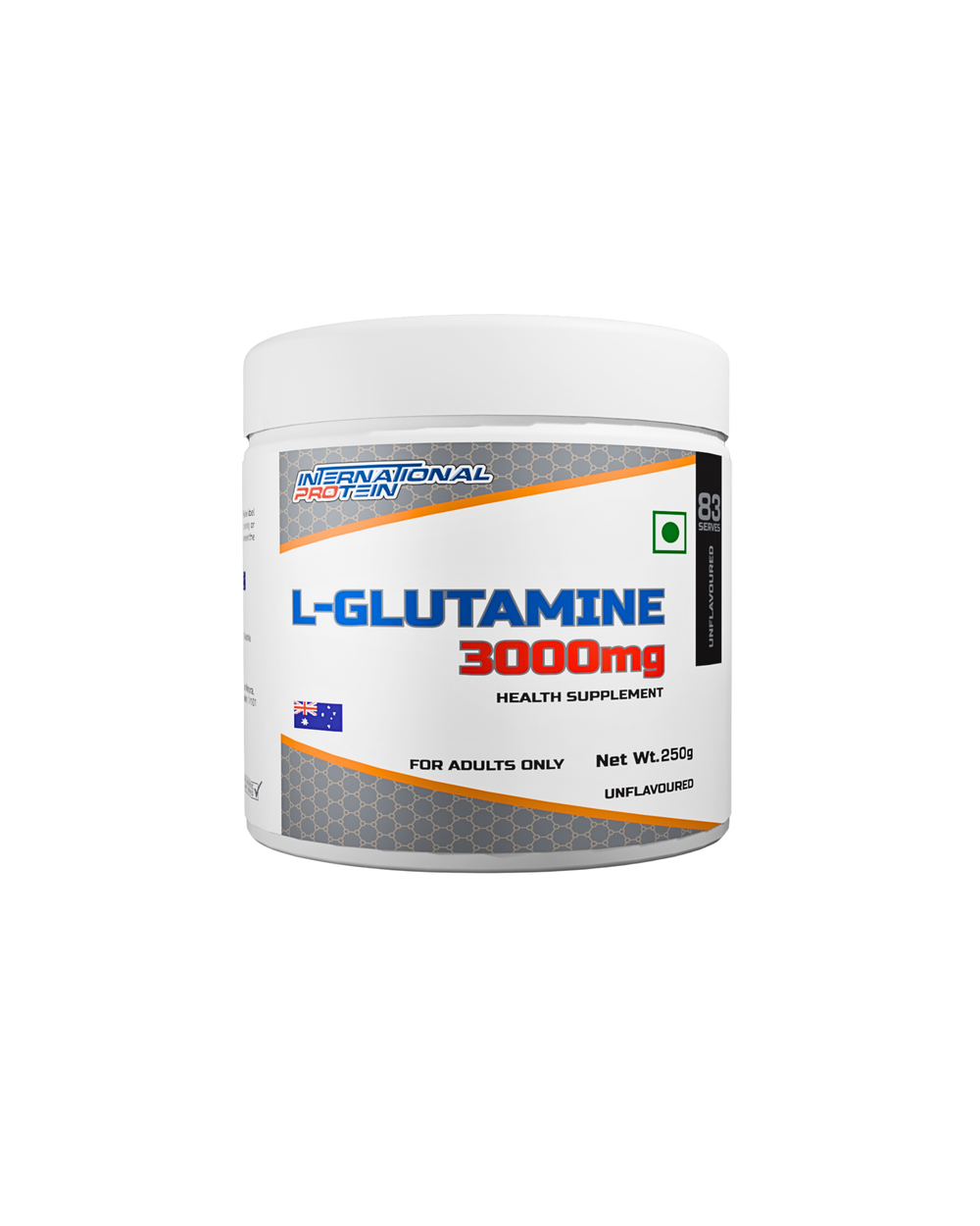International Protein Glutamine 250g - 83 Servings