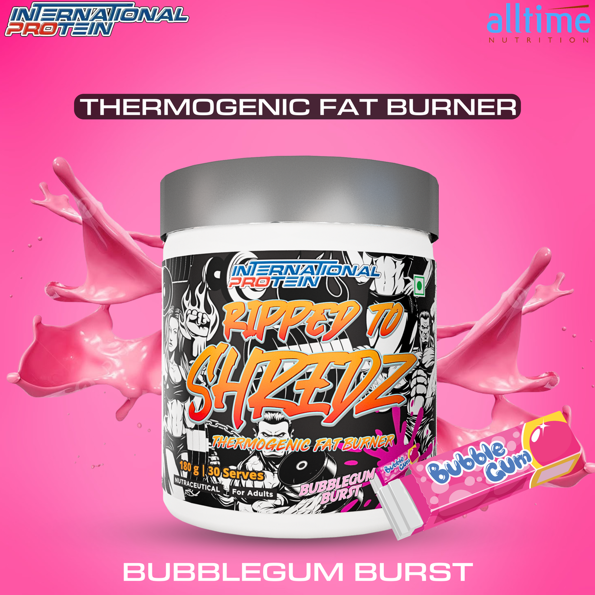 International Protein Ripped to Shredz 180g - 30 Servings