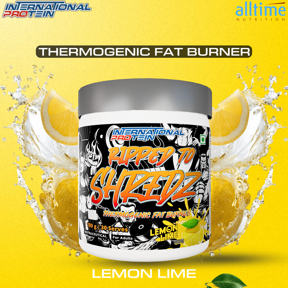 International Protein Ripped to Shredz 180g - 30 Servings