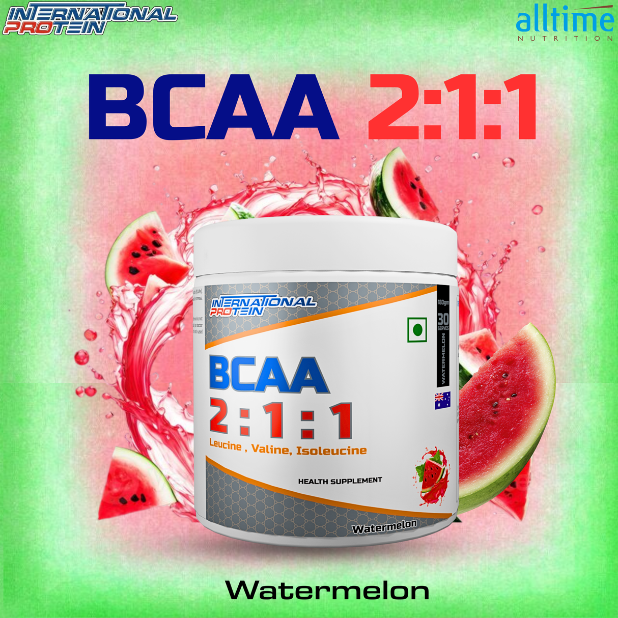 International Protein BCAA 2:1:1 - 10 Servings