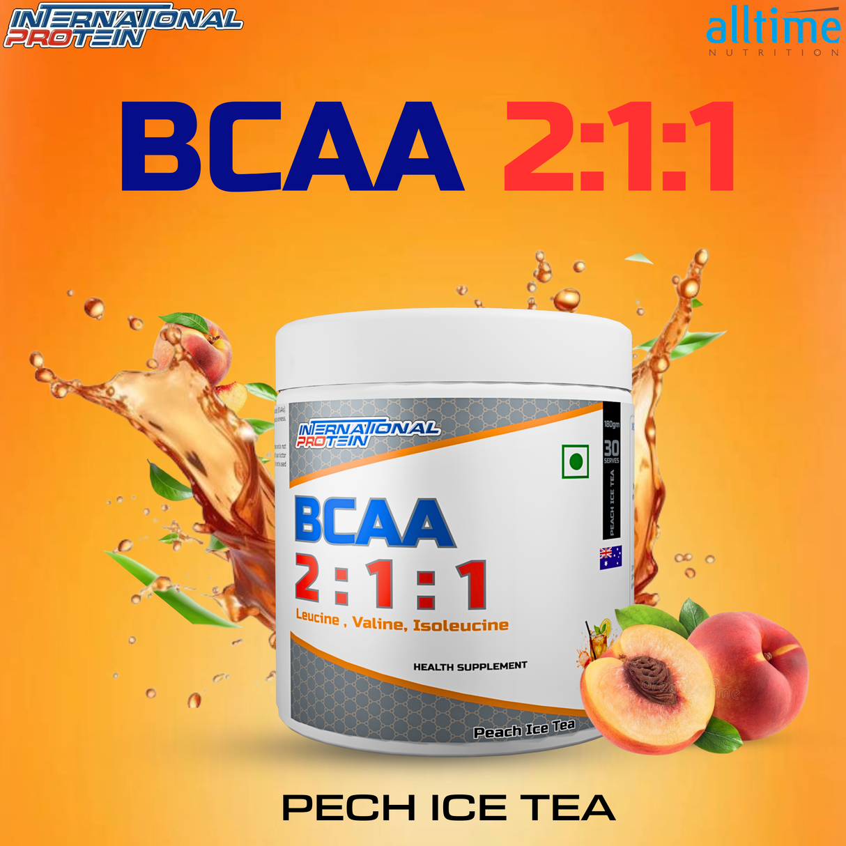 International Protein BCAA 2:1:1 - 10 Servings