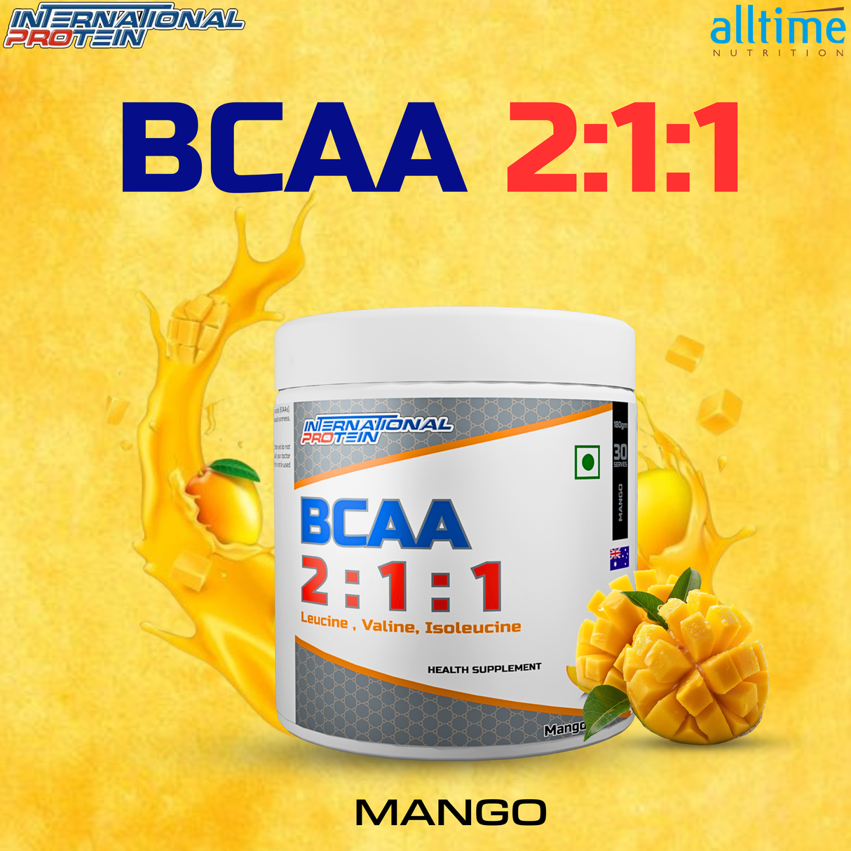 International Protein BCAA 2:1:1 - 10 Servings