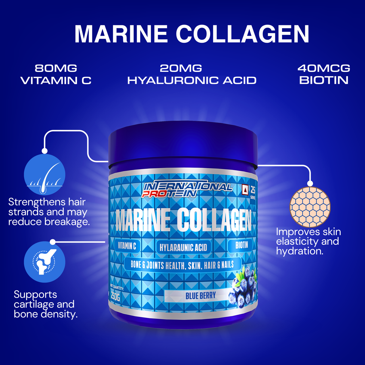 International Protein Marine Collagen 250g