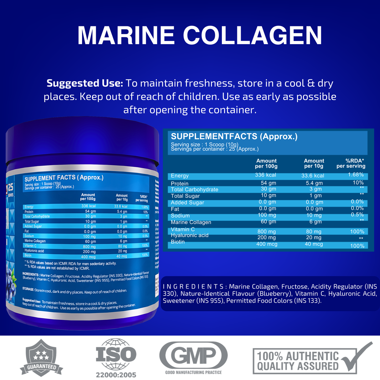 International Protein Marine Collagen 250g