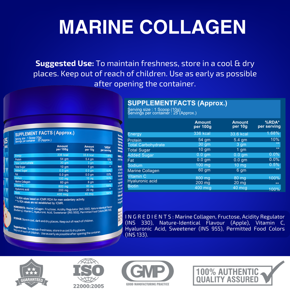 International Protein Marine Collagen 250g
