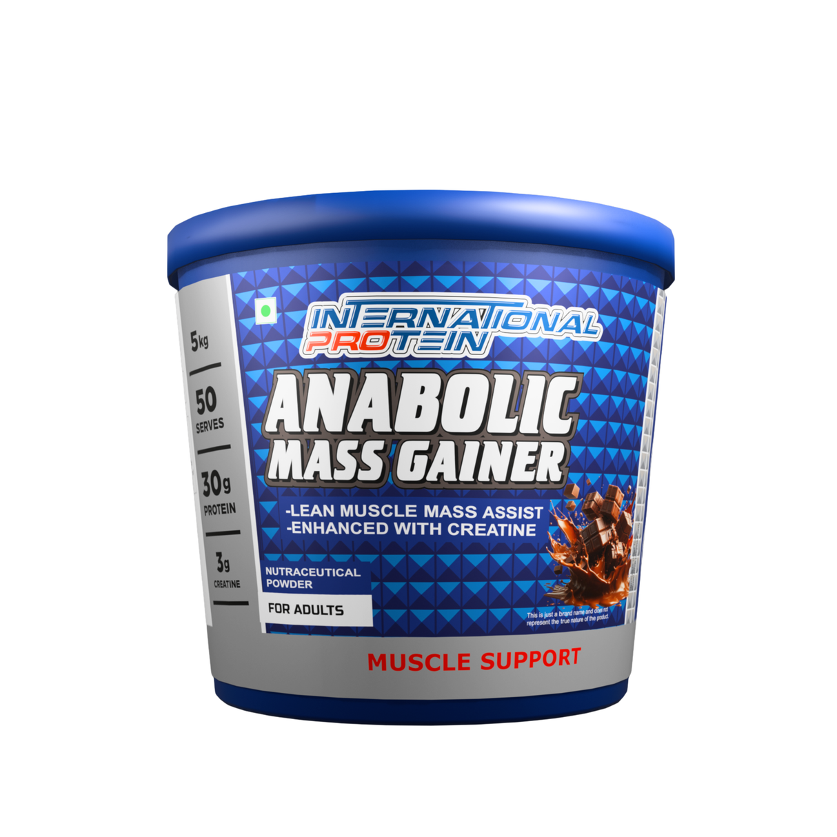 International Protein Anabolic Mass Gainer 5kg - 50 Servings