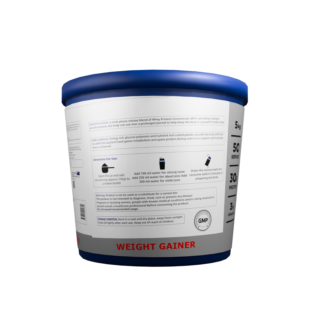 International Protein Anabolic Mass Gainer 5kg - 50 Servings