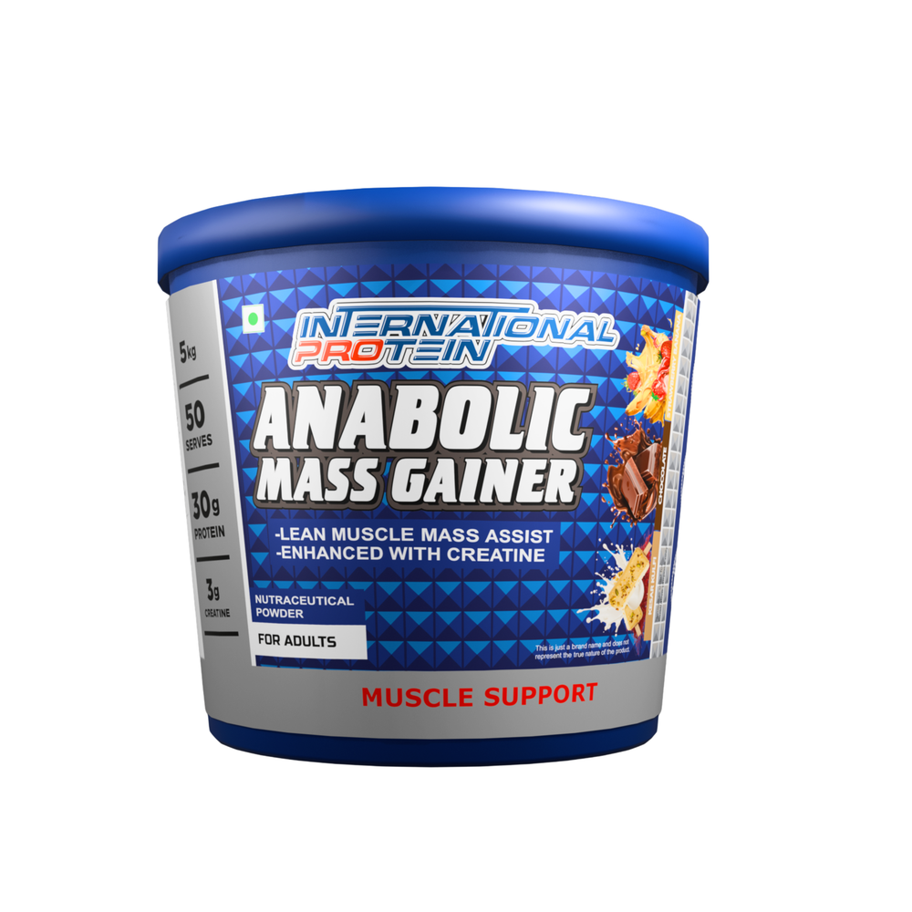 International Protein Anabolic Mass Gainer 5kg - 50 Servings