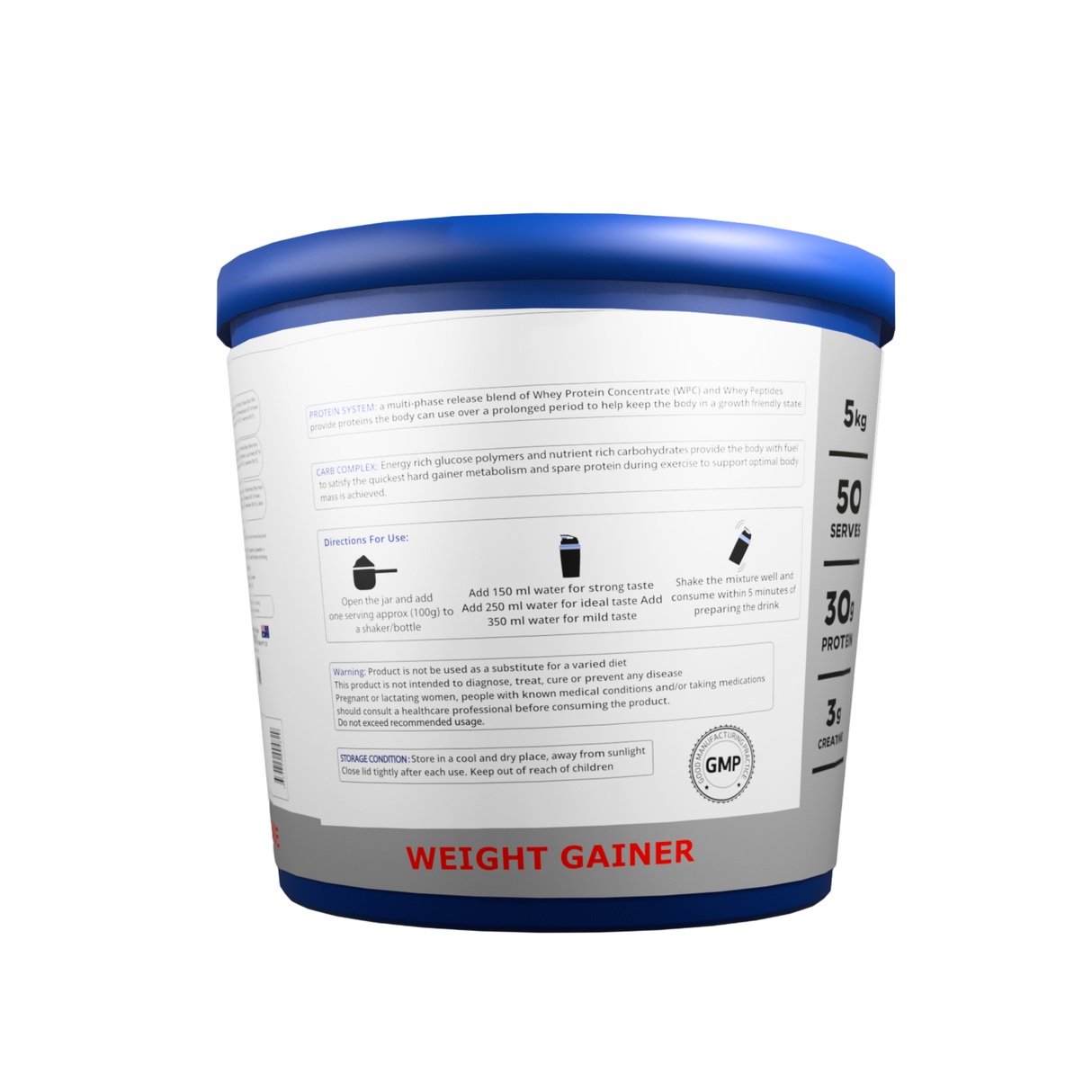 International Protein Anabolic Mass Gainer 5kg - 50 Servings
