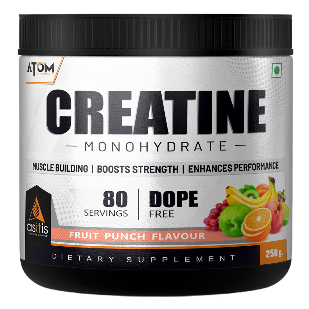 AS-IT-IS ATOM Creatine Monohydrate 250g - 80 Servings