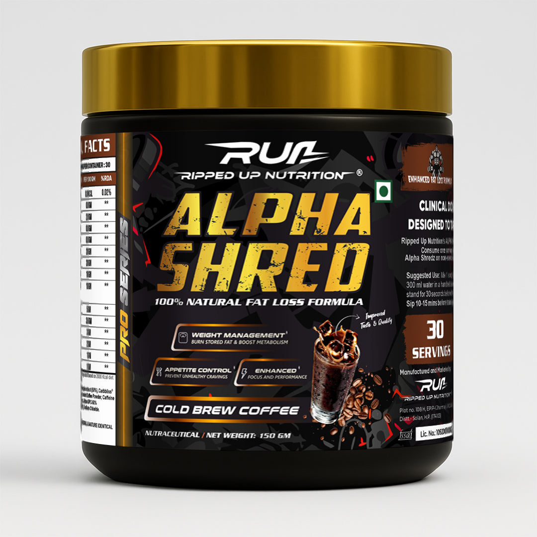 Ripped Up Nutrition Alpha Shred 150g, 30 Servings