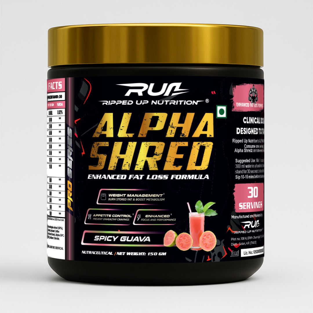 Ripped Up Nutrition Alpha Shred 150g, 30 Servings
