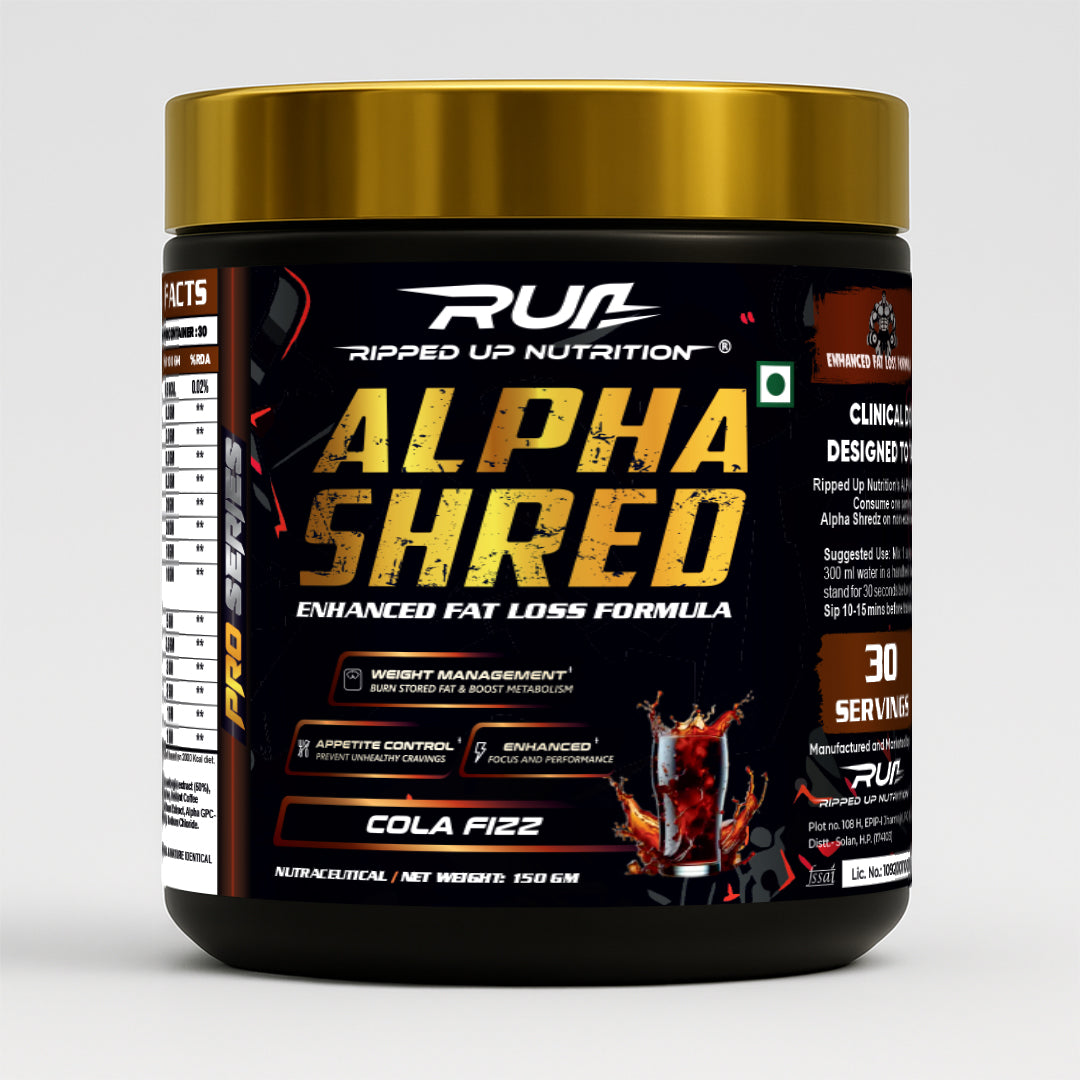 Ripped Up Nutrition Alpha Shred 150g, 30 Servings