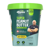 Alpino Super Peanut Butter with KSM-66 Ashwagandha Chocolate Crunch - 1 Kg