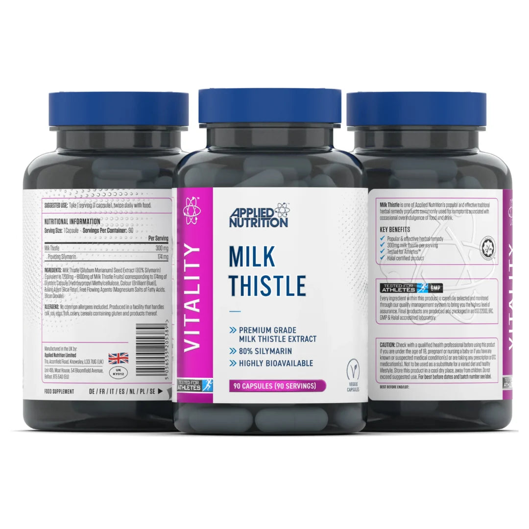 Applied Nutrition Milk Thistle Vitality | 90 Capsules