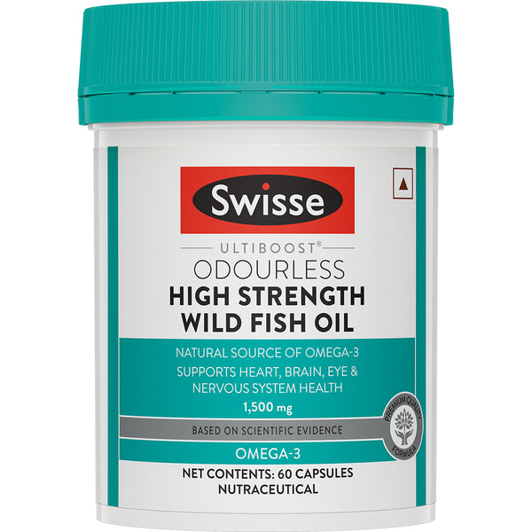 Swisse Fish Oil Omega 3 - 60 Capsules