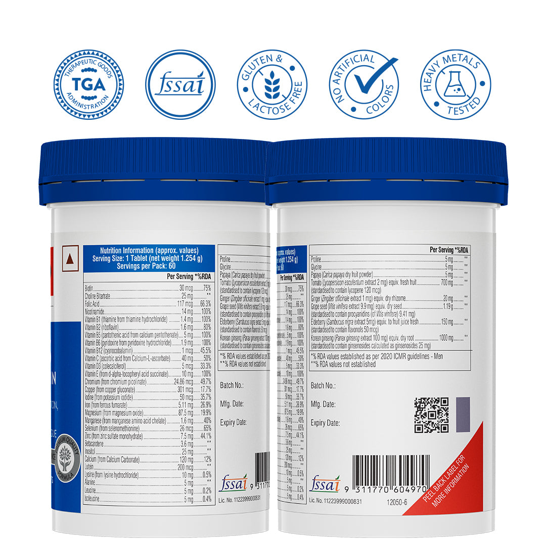 Swisse Multivitamin For Men - 60 Tablets