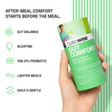 Curowise Gut Comfort | Prebiotic & Probiotic Formula | 30 Capsules