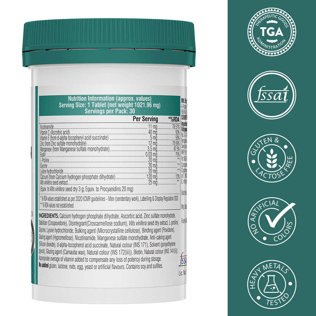 Swisse Vegan Collagen Builder - 30 Tablets