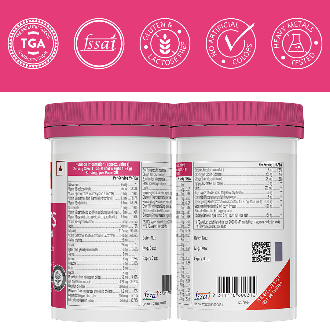 Swisse Multivitamin for Women - 30 Tablets