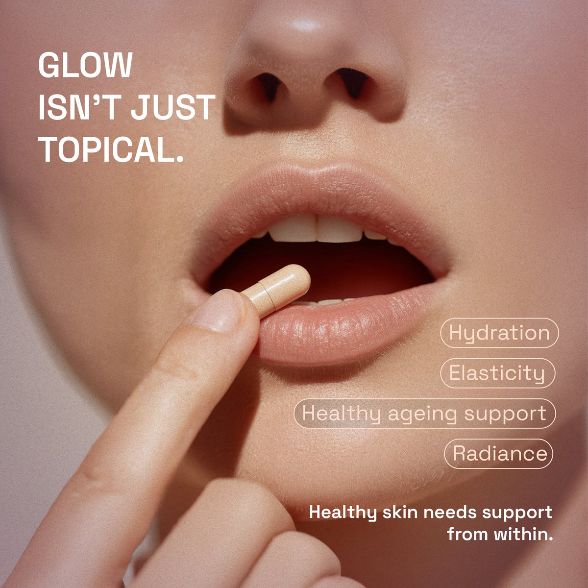 Curowise Skin Radiance | Skin Glow, Healthy Skin & Collagen Support | 30 capsules