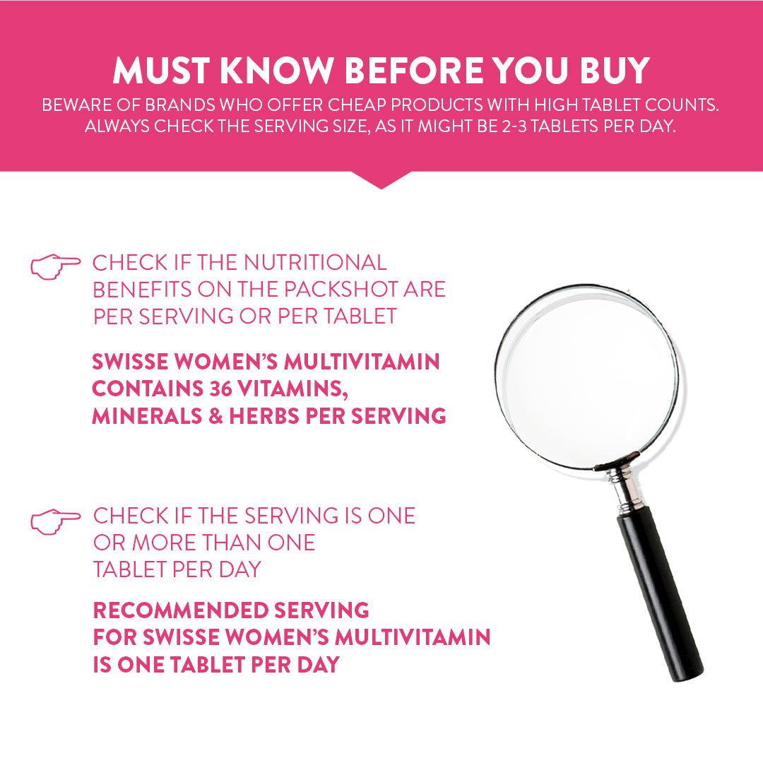 Swisse Multivitamin for Women - 30 Tablets