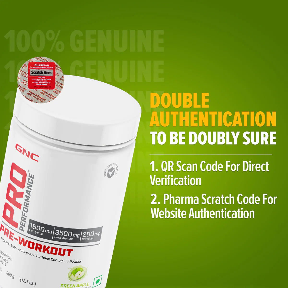GNC Pro Performance Pre Workout - 30 Servings