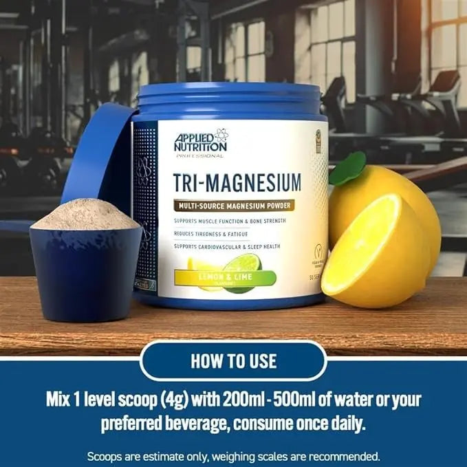 Applied Nutrition Tri-Magnesium | Multi-Source Magnesium | 200g (50 Servings)