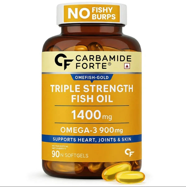 Carbamide Forte Triple Strength Fish Oil - 90 Tablets
