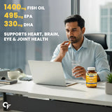 Carbamide Forte Triple Strength Fish Oil - 90 Tablets