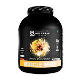 BRITPRO London Muscle Whey Protein Powder - 2kg | 44 Servings (INDIAN)