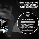 Bolt Nutrition 100% Whey Protein Powder 2lb, 27 Servings