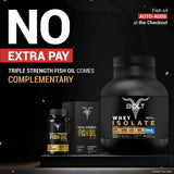 Bolt Nutrition Whey Isolate Protein Powder 5lb, 69 Servings