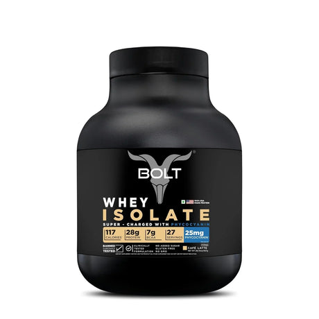 Bolt Nutrition Whey Isolate Protein Powder 2lb, 27 Servings