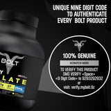 Bolt Nutrition Whey Isolate Protein Powder 2lb, 27 Servings