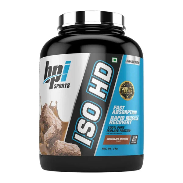 Shop BPI Sports ISO HD Chocolate Brownie protein powder 2kg online at Nutristar