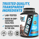 BPI Sports ISO HD Whey Isolate and Hydrolysate - 4.4 Lbs