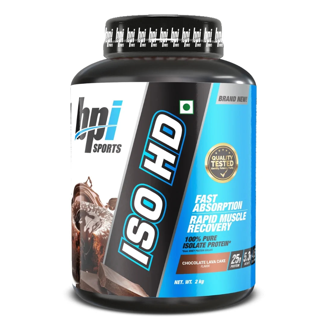 BPI Sports ISO HD Whey Isolate and Hydrolysate - 4.4 Lbs