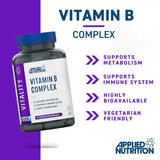 Applied Nutrition Vitamin B Complex | 90 Capsules