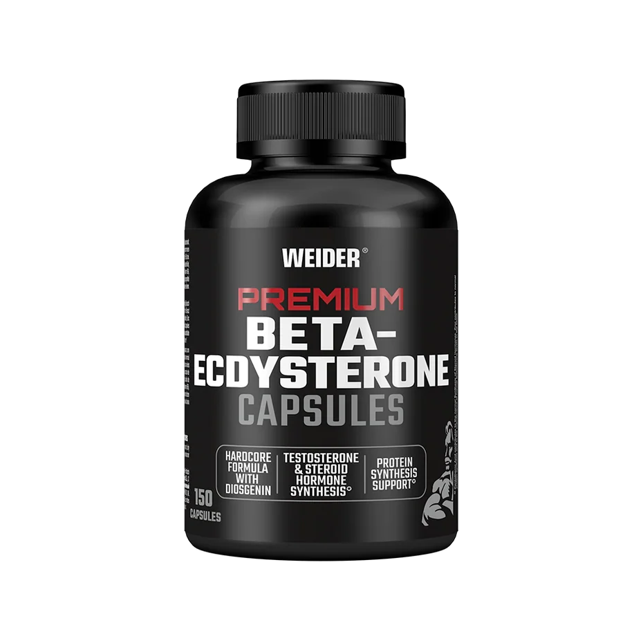 Weider Beta-Ecdysterone Capsules | Spinach Extract & B Vitamins | 150 Capsules