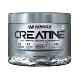 Big Muscles Nutrition Micronised Creatine Monohydrate Powder 100g - 33 Servings