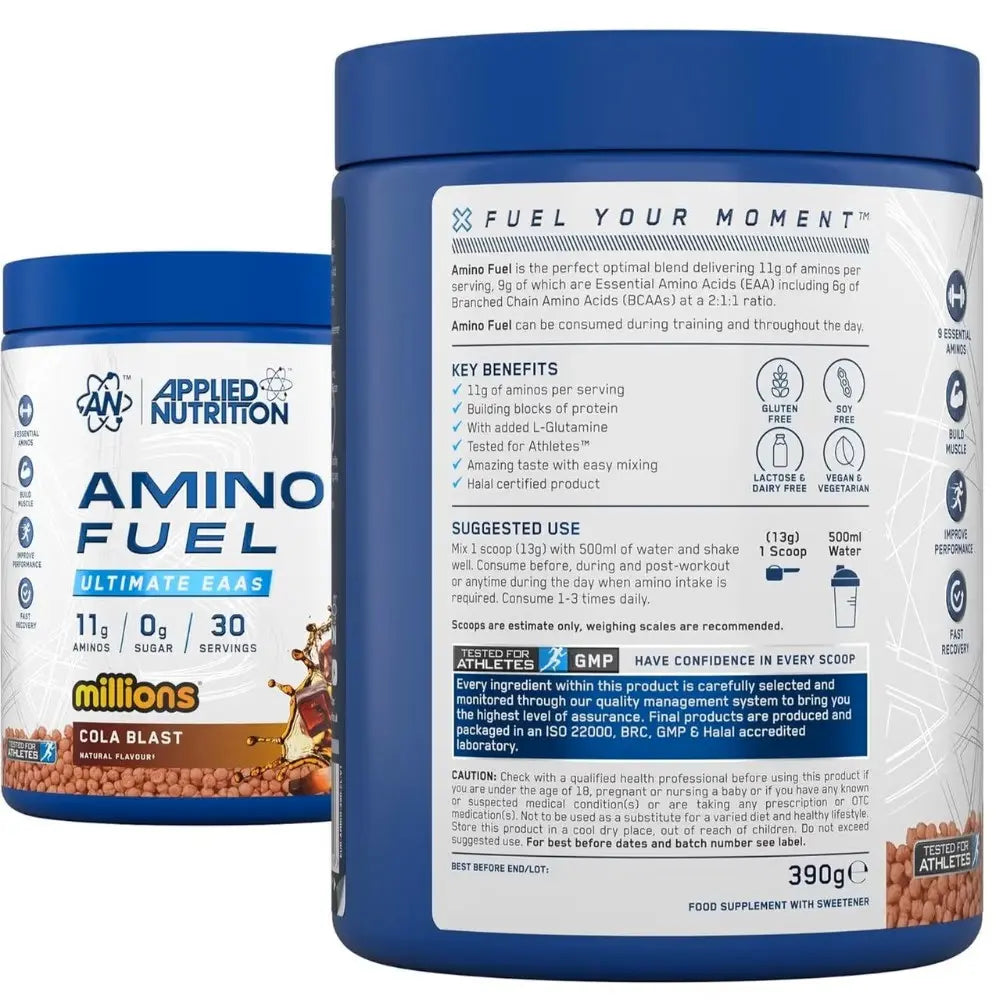 Applied Nutrition Amino Fuel Ultimate EAAs Powder | 390g (30 Servings)