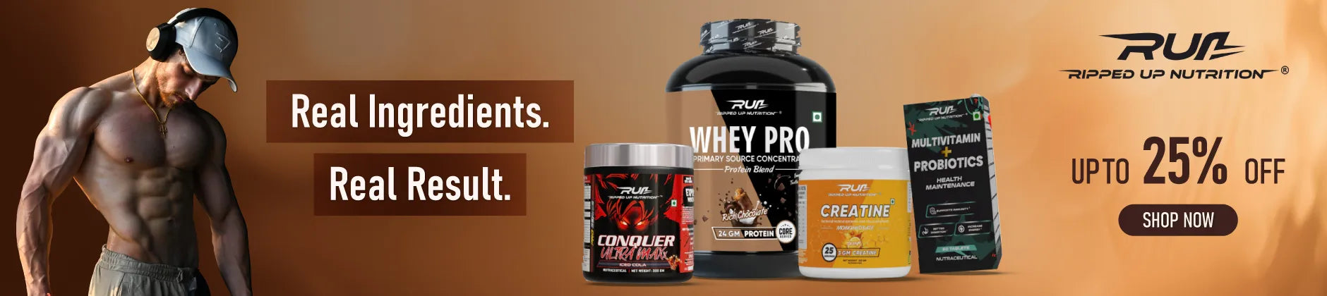 Buy Ripped up nutrition whey protein and fitness supplements with up to 25 percent off