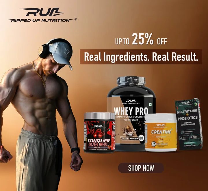 Buy Ripped up nutrition whey protein and fitness supplements with up to 25 percent off