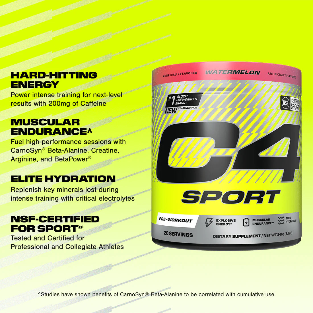 Cellucor C4 Sport Pre-Workout - 20 Servings