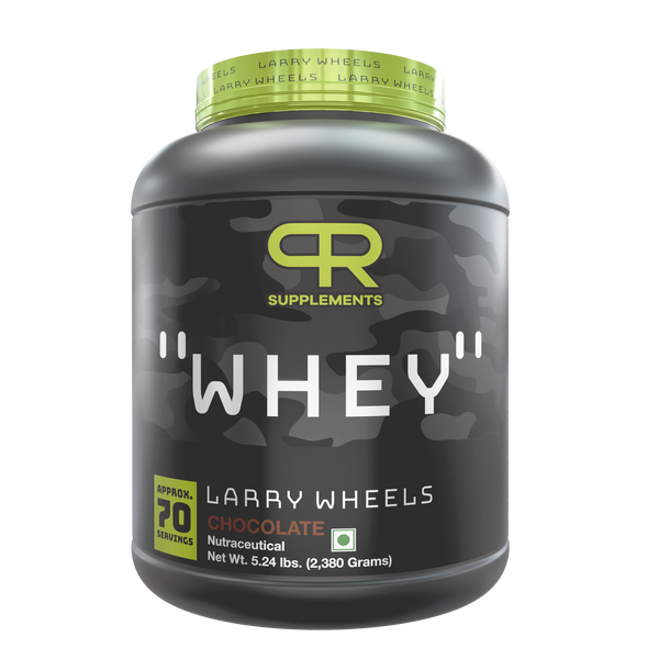 PR Supplements Larry Wheels Whey Protein Powder 2.38kg | Whey Protein Supplement